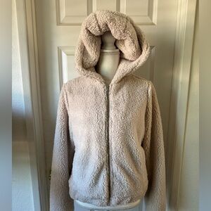 Full Tilt Cream Teddy Jacket